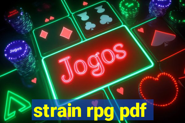 strain rpg pdf